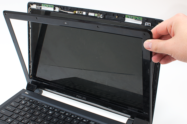 Broken laptop body and panel repair